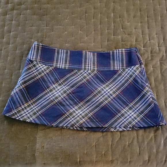 Aeropostale Skirts Aeropostale Tartan Plaid Miniskirt Xl Poshmark